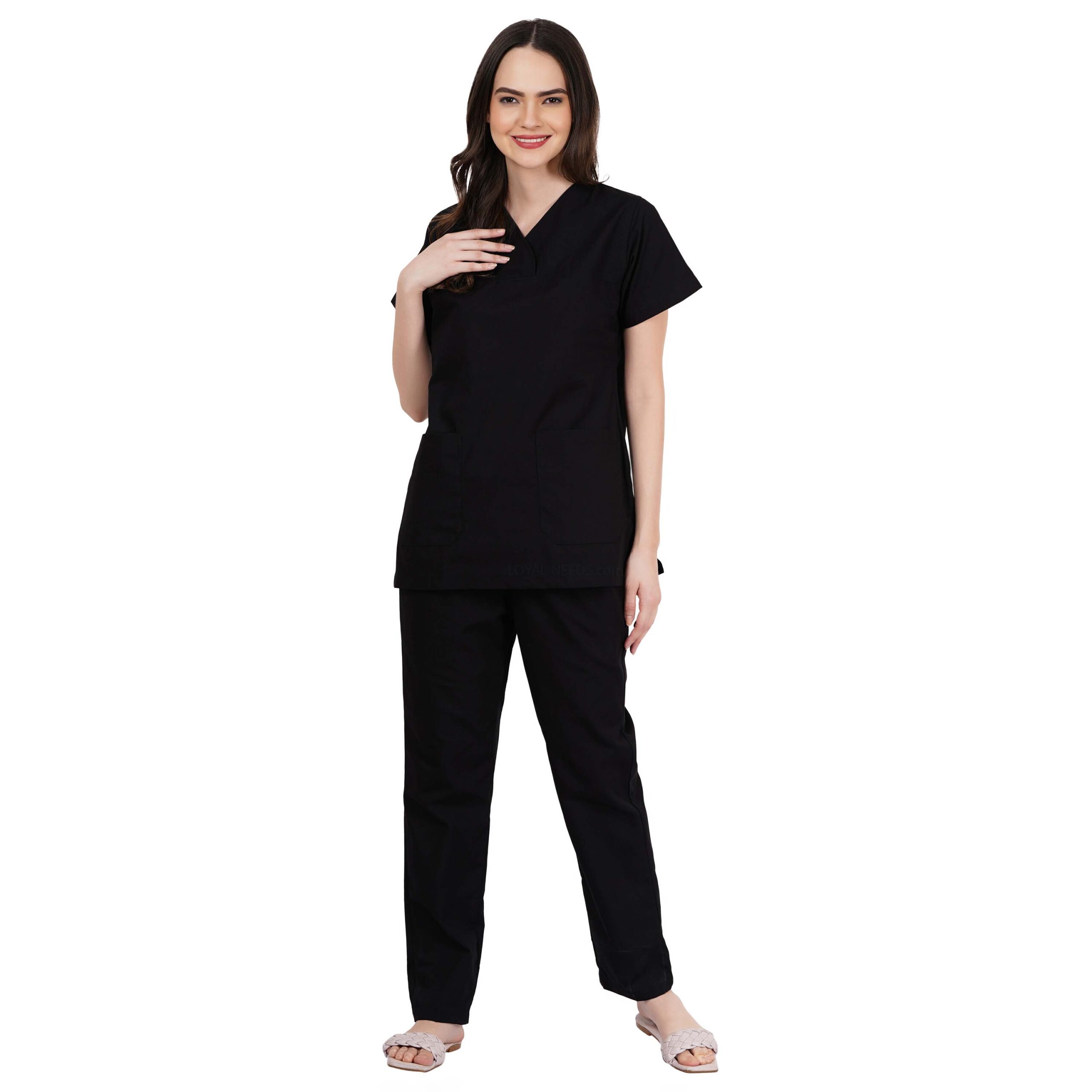 Female Scrub With Full Elastic & Narrow fit | LOYAL NEEDS